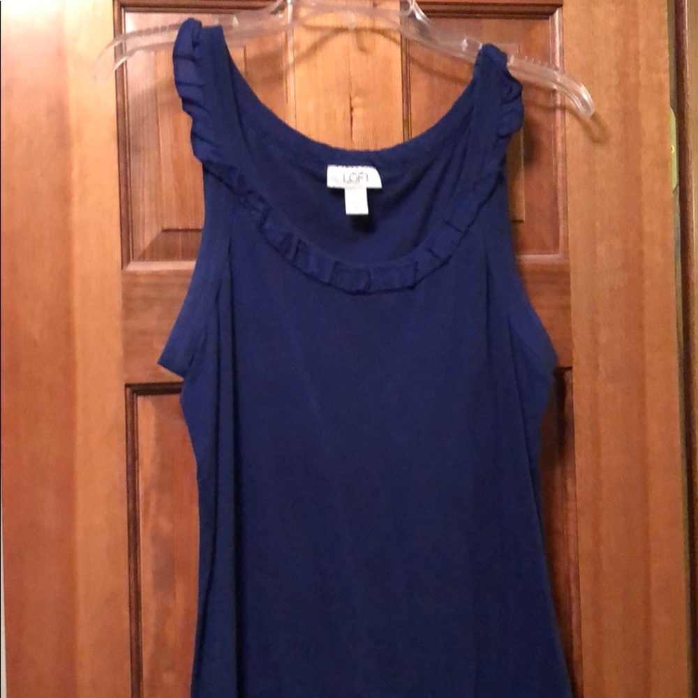 Ruffle tank top